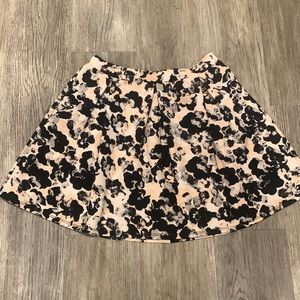 Joe B floral pleated skirt